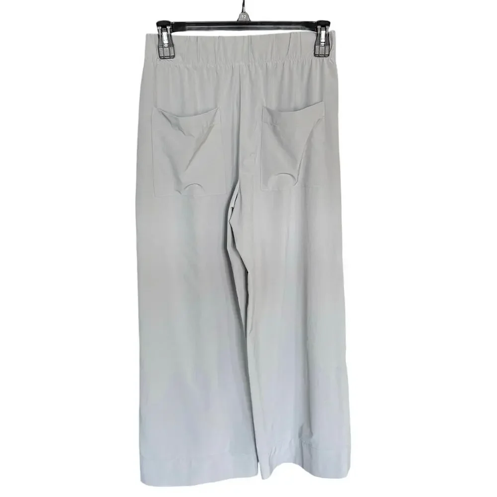Beyond Yoga Gray Mist Easy Wide Leg Pants Size Medium